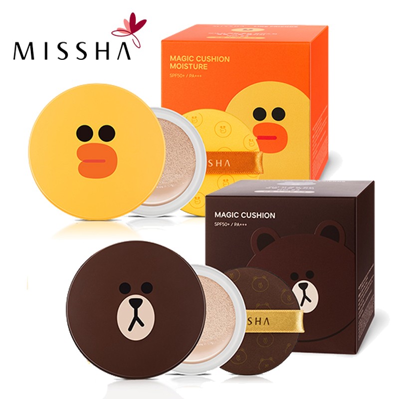 ����� Missha Line Friends Edition Magic Cushion Package